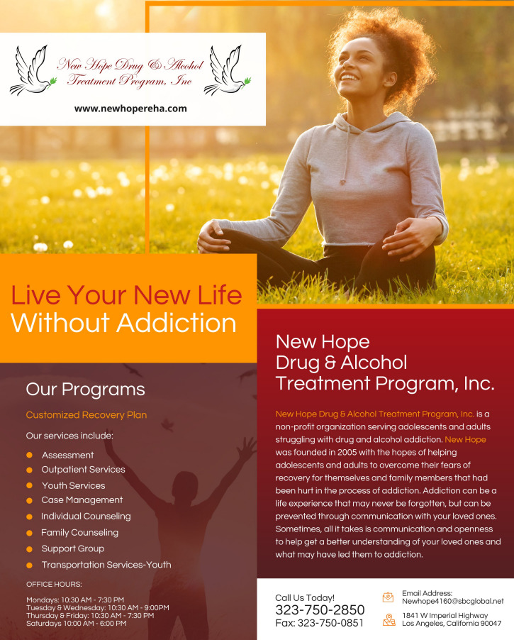 New Hope Drug & Alcohol Treatment Program, Inc.